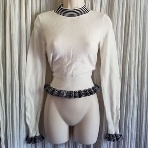 French Connection dark academia Sweater